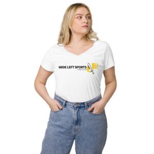 Women’s fitted v-neck t-shirt